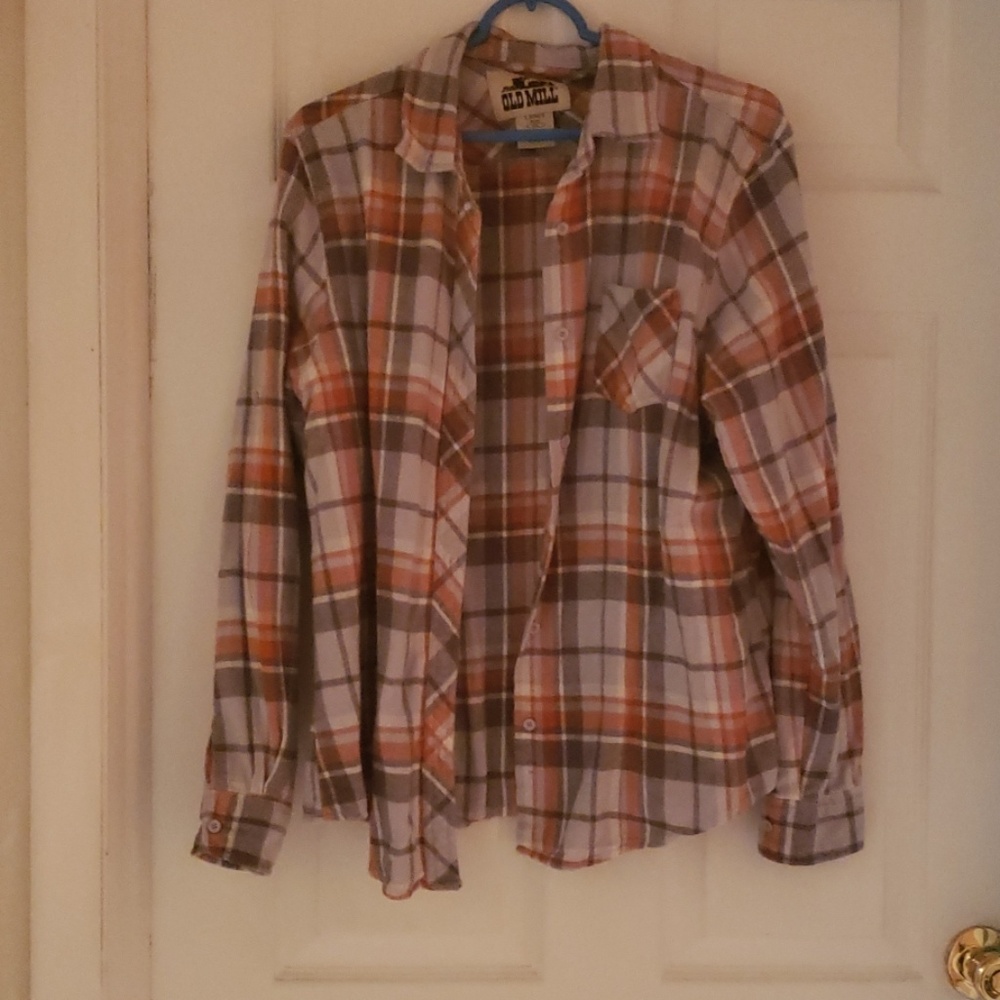 Old Mill Button Up Long Sleeve Flannel